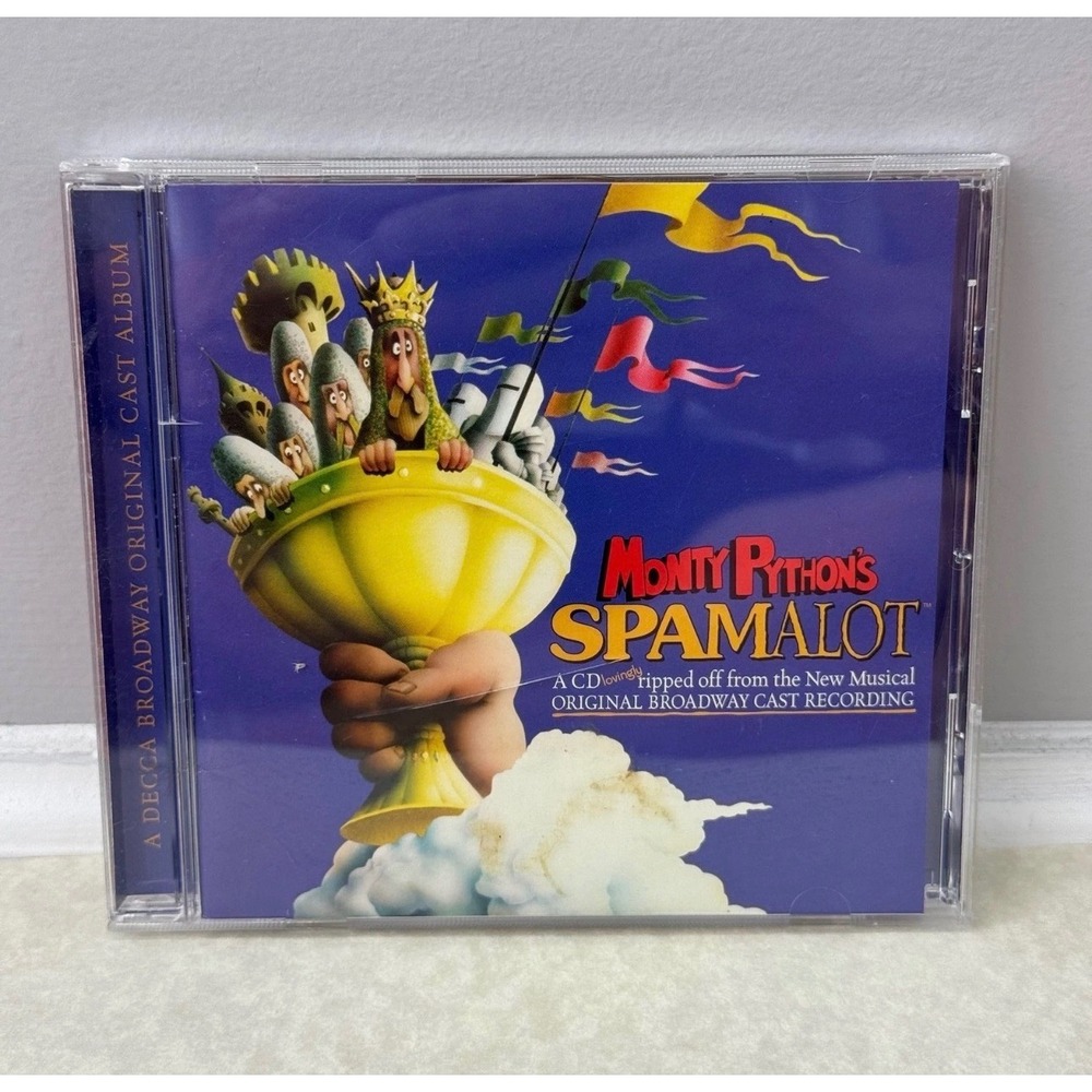 Monty Python's Spamalot Original Broadway Cast Recording CD Tim Curry 2005 Decca